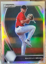 2021 Panini Prizm Draft Picks Silver Prizm Maddux Bruns #PDP29