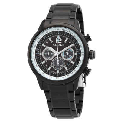 Citizen Chronograph Black Dial Men's Watch CA4475-89E
