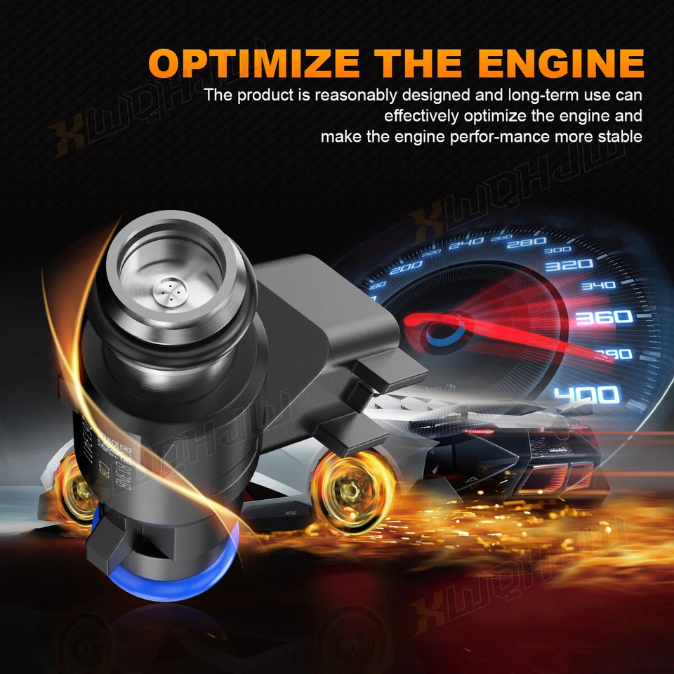 8  XWQHJW NEW Fuel Injector for 2010-2019 Chevrolet Silverado 3500 HD 6.0L V8 - Image 4 of 4