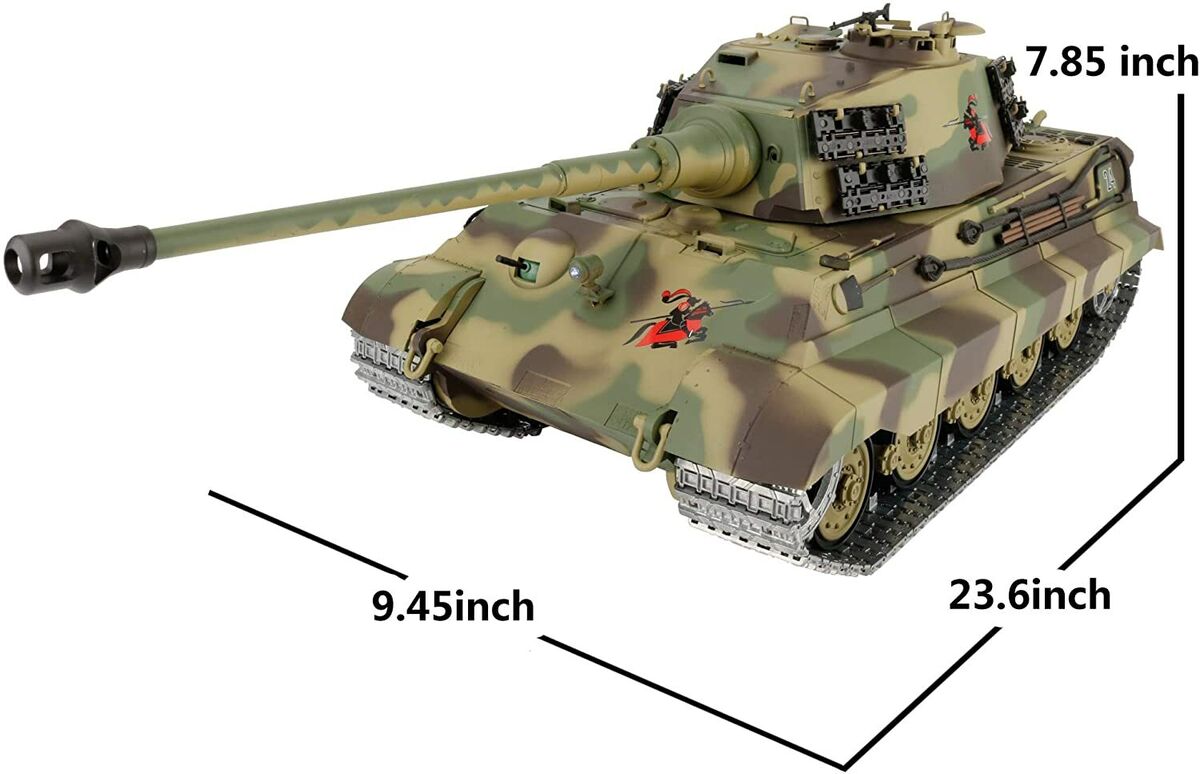 KING TIGER 1/16 ラジオコントロールタンク Amazon.com: Heng Long Toucan RC Hobby Upgraded 1/16 Tk7.0
