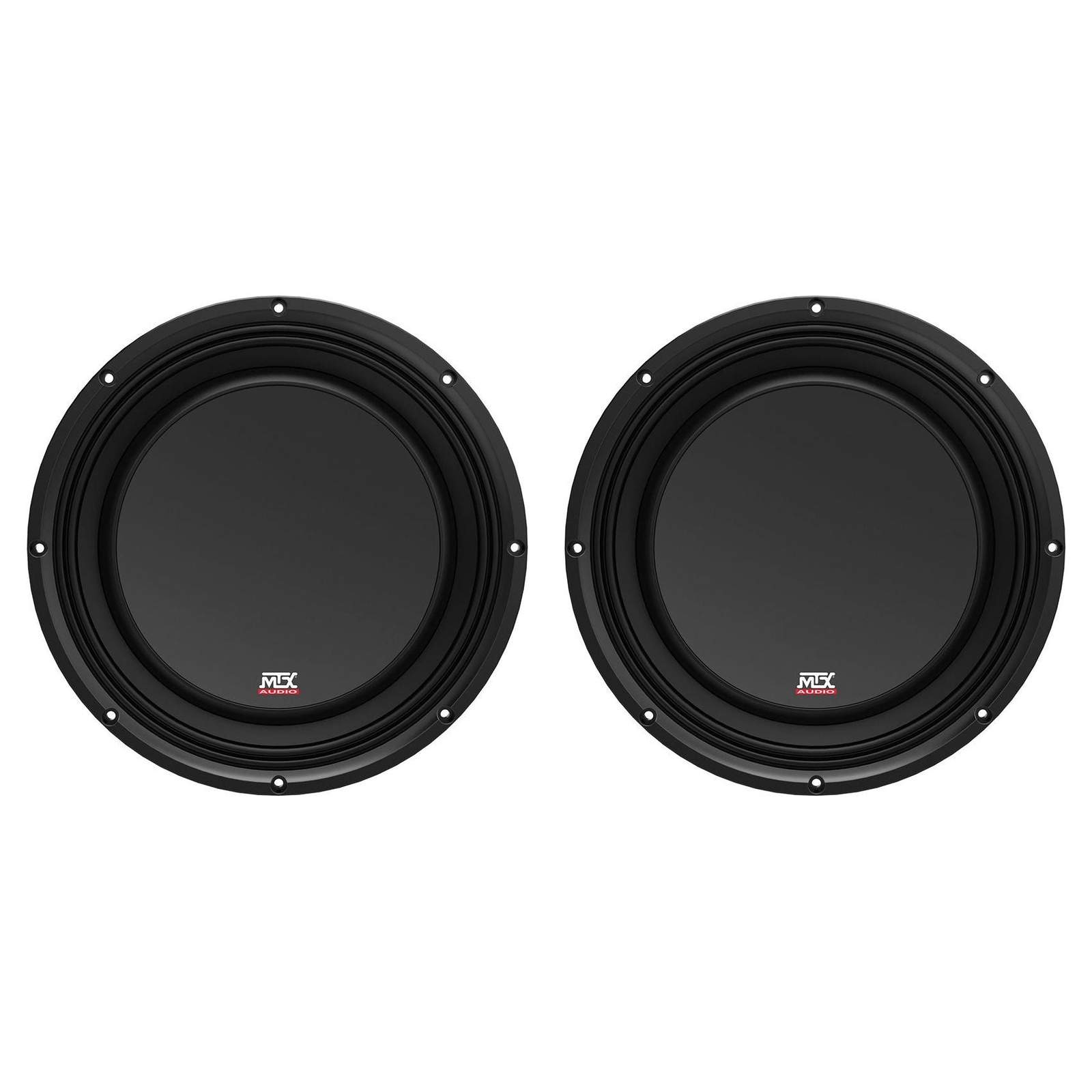 2 MTX 3510-04S 10 1200-ваттных неглубоких автомобильных аудио сабвуферов Slim Subs SVC 4-ом 27690₽