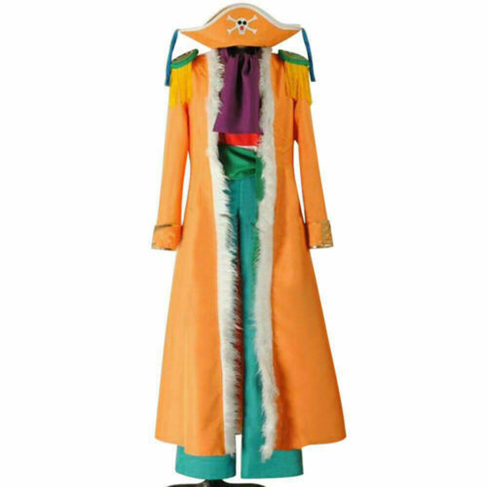 One Piece Pirates Buggy the Star Clown Before Timeskip Ver. Cosplay Costume