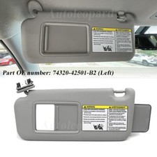 Parasol del lado izquierdo del conductor con cable de luz para Toyota RAV4 2006-2013 74320-42501-B2