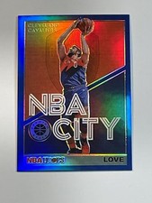 2019 Hoops Premium Stock Kevin Love #13 NBA City Blue