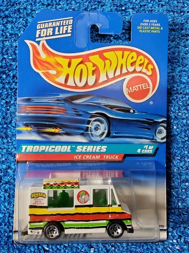 1997 Vintage Hot Wheels Ice Cream Truck TropiCool Series Collector 693