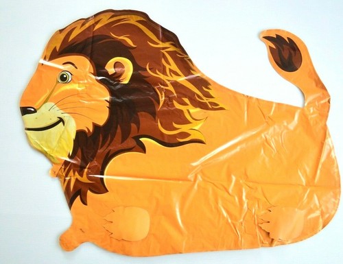 Walking Lion Giraffe Tiger Zebra Balloon Jungle Zoo Animals Helium Decoration - Picture 3 of 15
