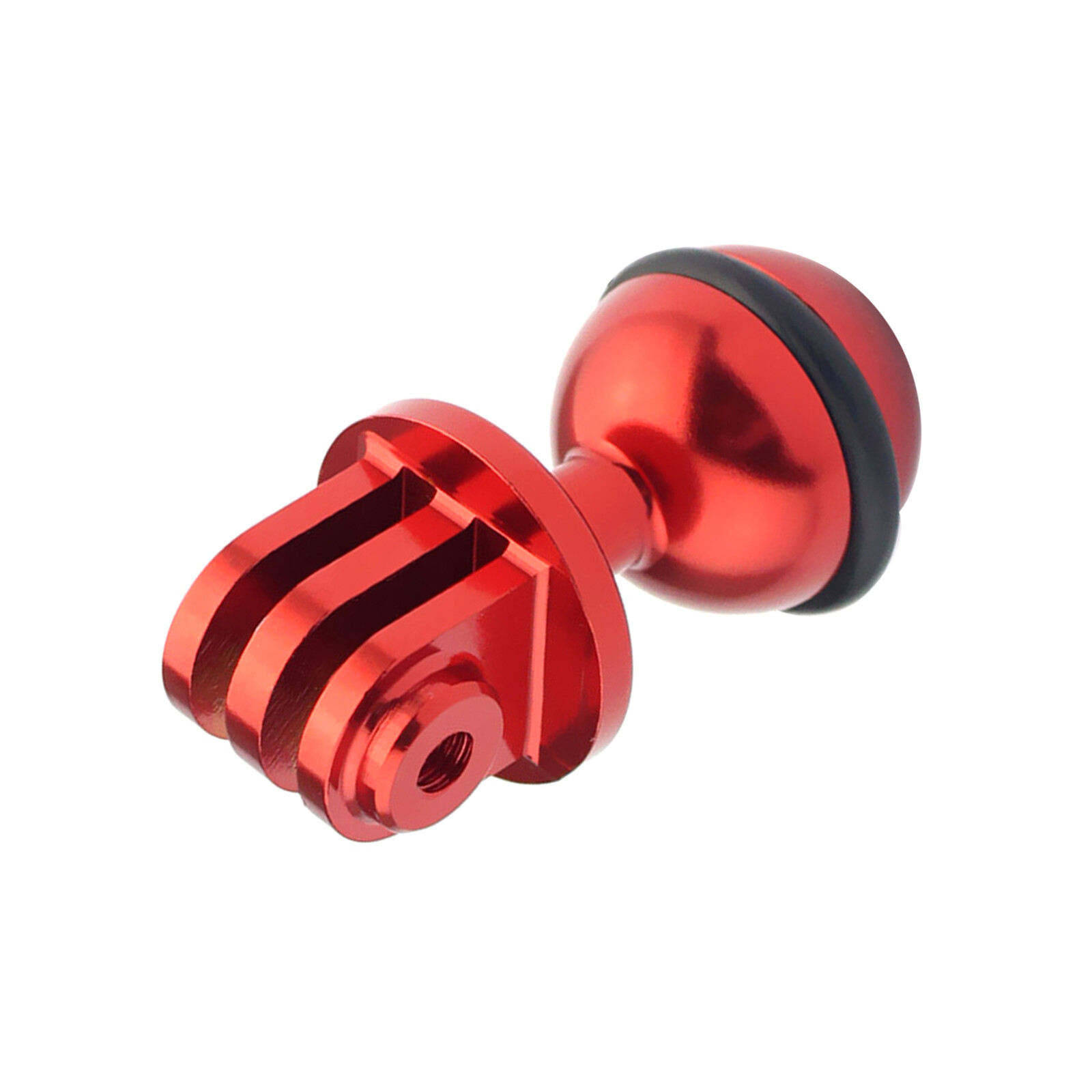 New 1Inch Tripod Ball Head Base Adapter 360 Degree Rotation Mount For Gopro