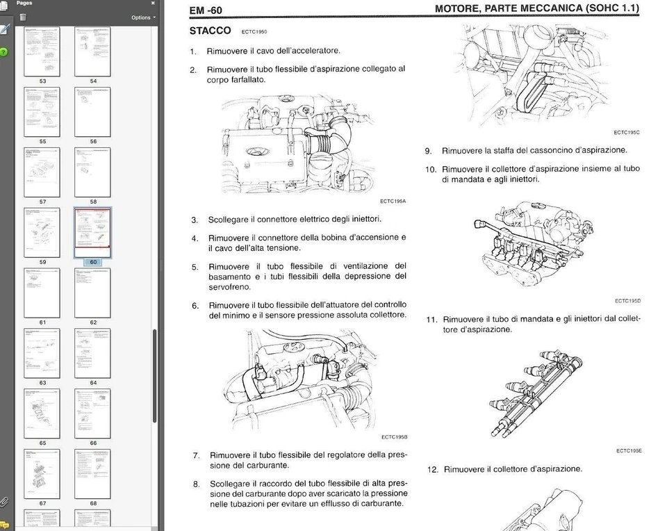 Hyundai Atos Prime 2000-2007 manuale officina - repair manual - Immagine 3 di 4