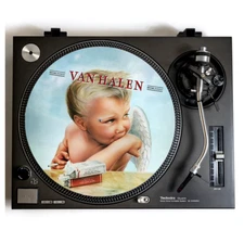 VAN HALEN Turntable Slipmat for Vinyl Records 12" DJ Slip Mat rock vinyls