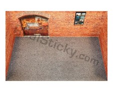 Full RC 1/10 Scale Crawler Rustic Brick Garage Sticker Shop Decal Drift Display