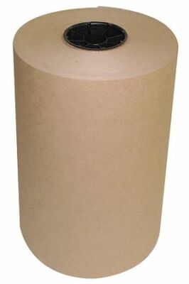Zoro Select 6Twr1 Brown Kraft Paper 12'' X 900 Ft., 40 Lb. Basis Weight