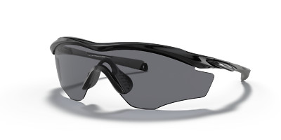 Oakley M2 Frame XL Polished Black/Grey Men's Sunglasses OO9343-01