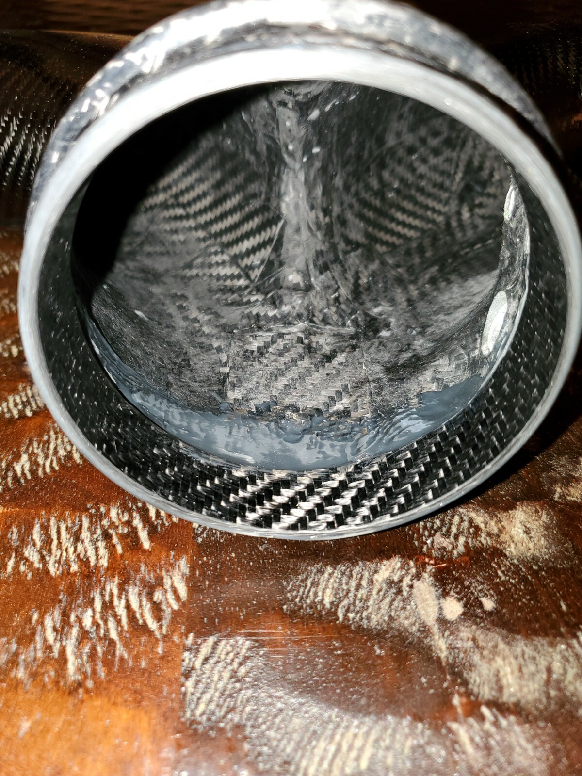 Porsche 911 turbo AMS Carbon fiber "Y" Pipe 997.1/997.2 /Turbo/Turbo S