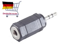 Klinkenstecker 2,5Mm Stereo / Klinkenbuchse 3,5Mm Stereo