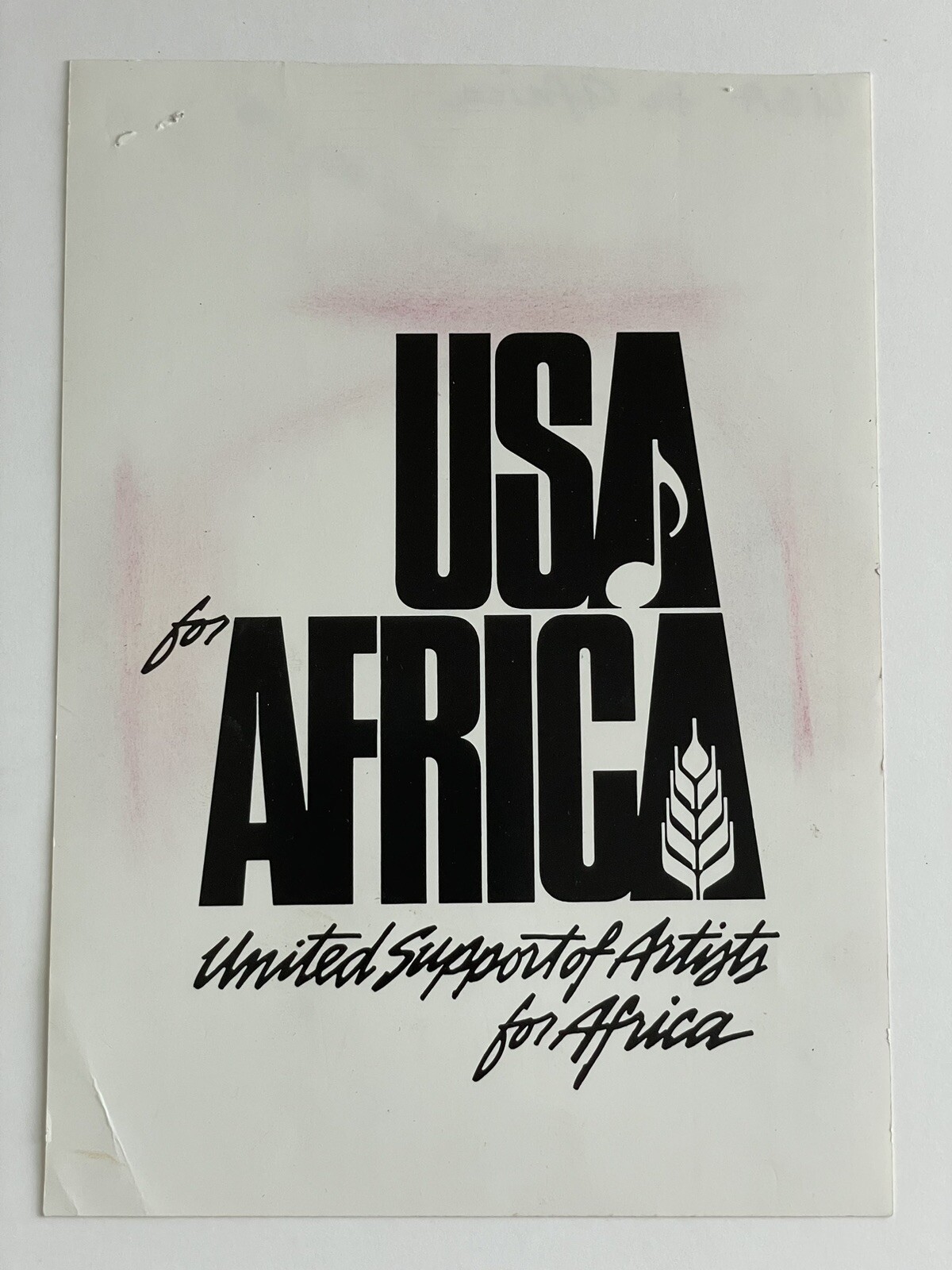USA for Africa Civil Rights Press Photograph 1986 #historyinpieces | eBay