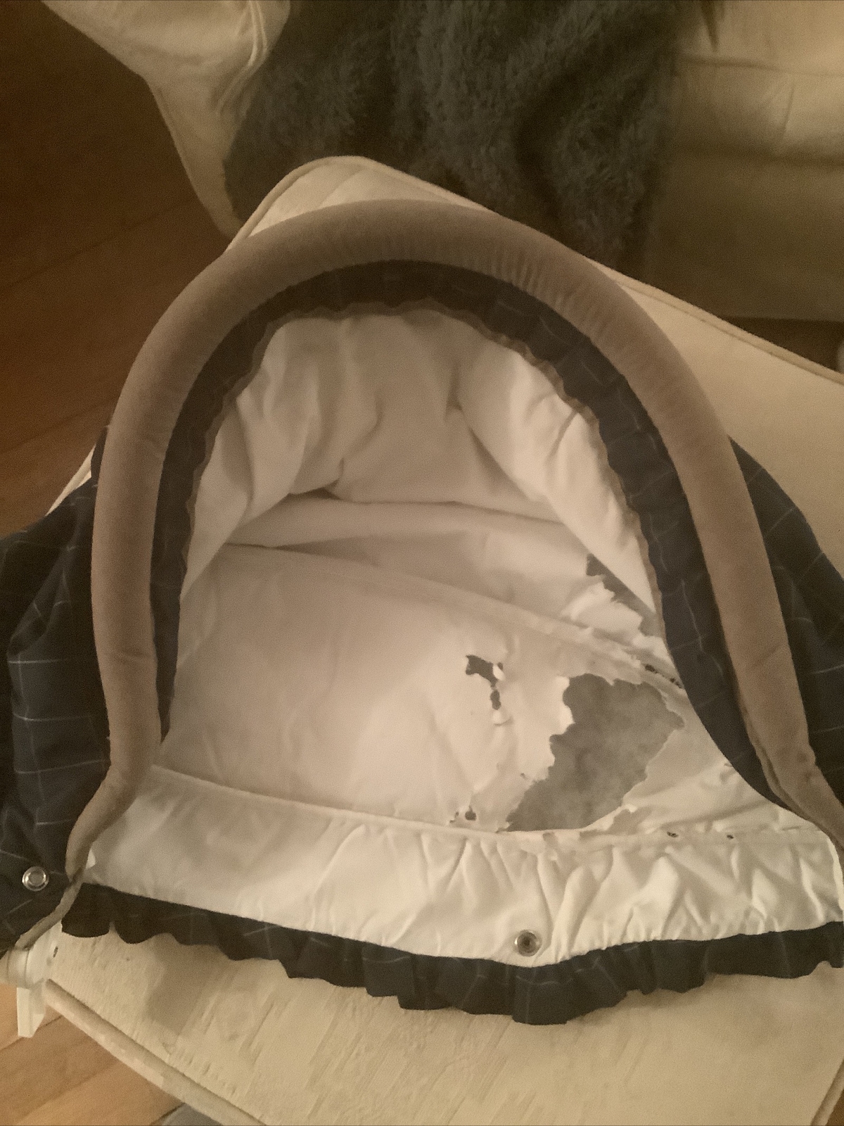 Stylish Vintage Mamas And Papas Blue MPX Pram, Pushchair, Carrycot