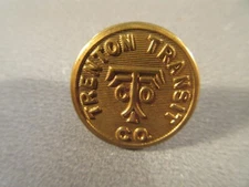 Trenton Traction Company Uniform Button