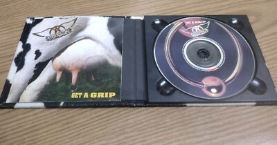 AEROSMITH- GET A GRIP-COWHIDE-SPECIAL LIMITED CD IN FAUX COW HIDE