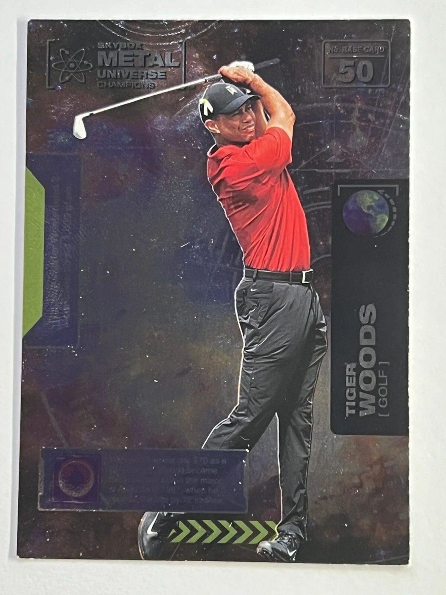2021 Skybox Metal Universe Champions - Tiger Woods #50 for sale | eBay