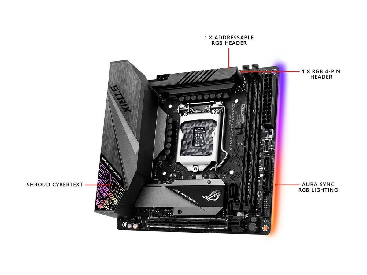 ASUS ROG Strix Z390-I Gaming Motherboard Intel Z390 LGA1151 Mini