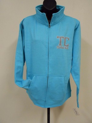 NEW TEXARKANA COLLEGE BULLDOG WOMENS size XL XLARGE ZIP-UP JACKET 74VO