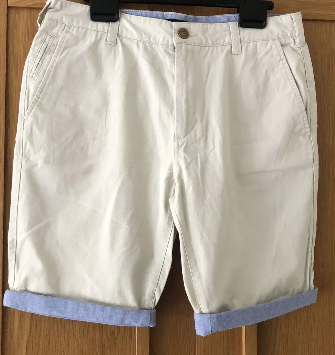 Mens white store chino shorts