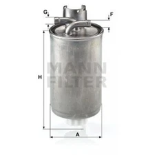 Fuel filter Mann filter WK829 for Audi A2