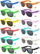 CLASSIC 80s VINTAGE RETRO OWL DARK LENS SUNGLASSES SHADES UV400 SMOKE LENS