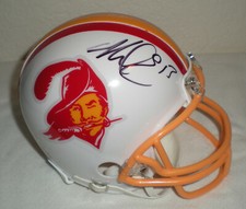 Mike Evans Autographed Mini Helmet NFL 