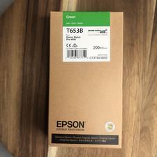 Genuine Epson T653B Green 200ml HDR INK Cartridge Stylus Pro 4900 June 2016