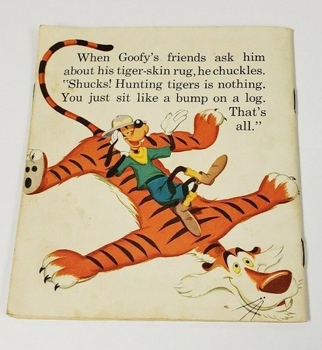 Vintage Tell-A-Tales Walt Disney Beaver Valley 1954,GOOFY andthe Tiger Hunt 1954 - 第 12/12 張圖片