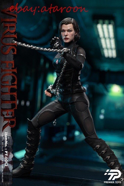 Premier Toys PT-0012バイオハザード 1/6アリスAlice Pre-order Premier Toys PT-0012 1/6 Virus Fighter Alice