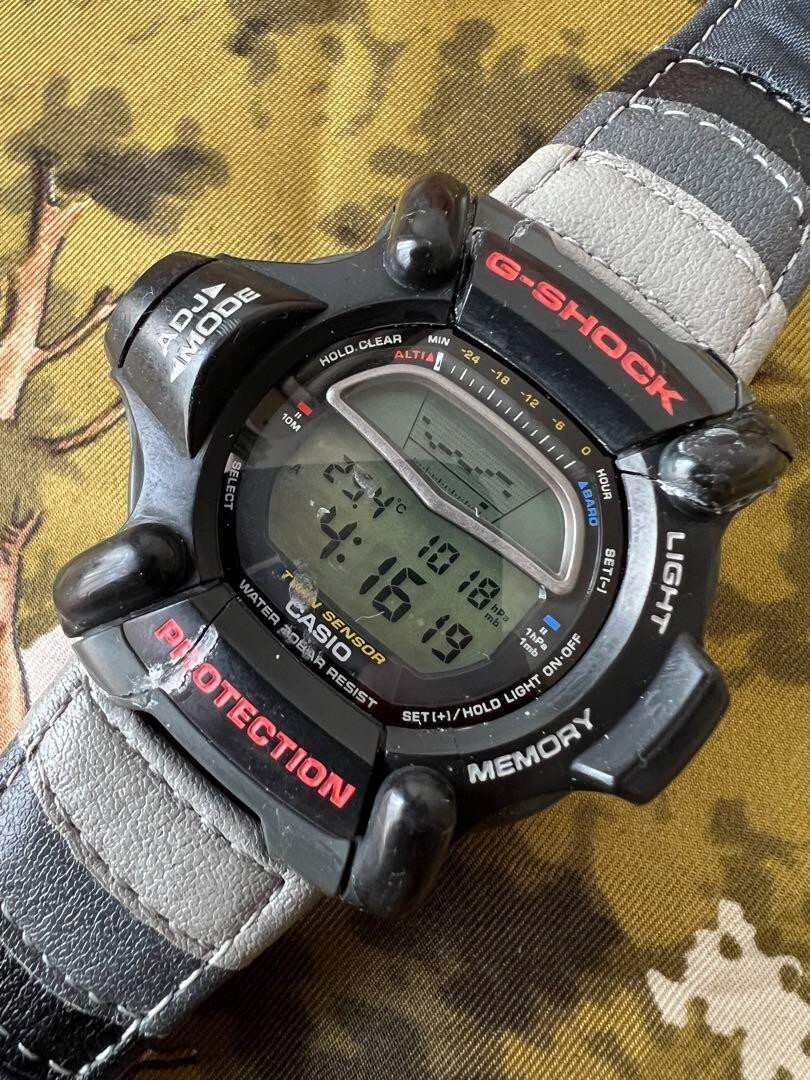 Rare 1997 Casio G-SHOCK DW-9100 (1663) Riseman Japan Y +++ Rare 1997 Casio G-SHOCK DW-9100 (1663) Riseman Japan Y +++