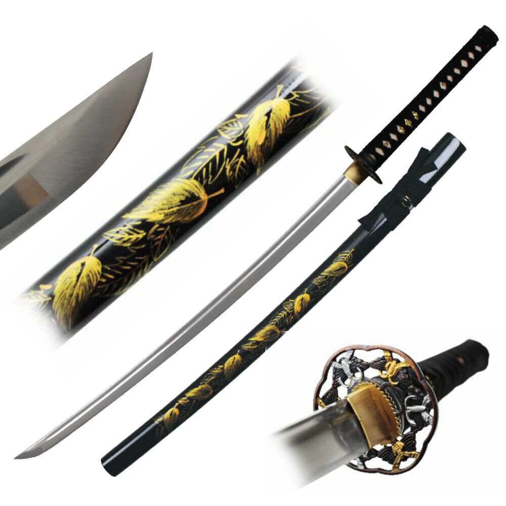 Espada Katana Samurai Daito Tamanho Real + Brinde Óleo