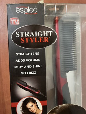Esplee 30386 Hot N' Straightening Brush - Red