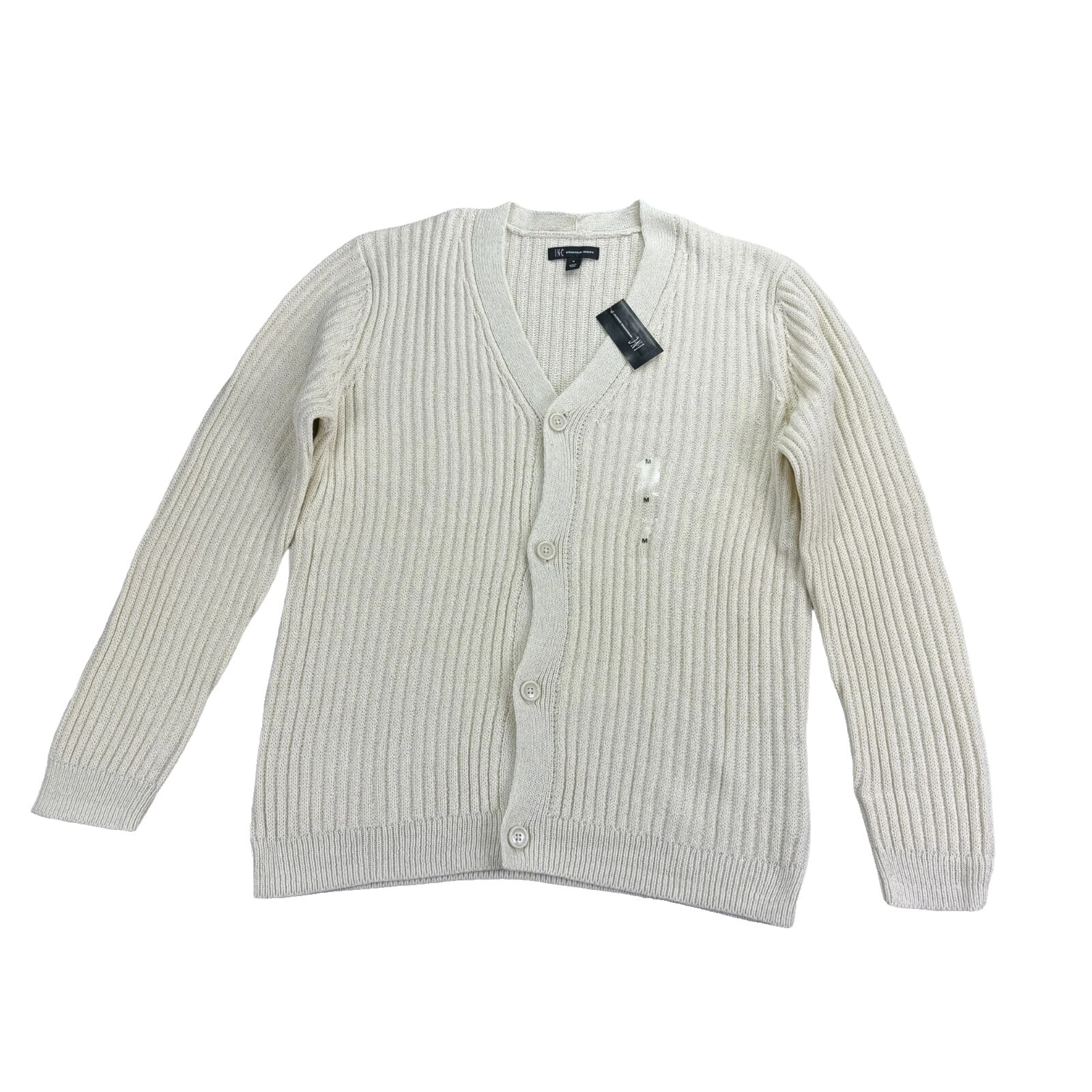 INC International Concepts White Sweaters for Men