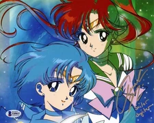 Sailor Jupiter signed 8x10 Sailor Moon Amanda Miller Voice Actress Anime Beckett
