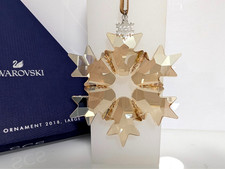 Swarovski 💎Stella di Natale XXL 2018 SCS Christmas Ornament large 537665 nuovo