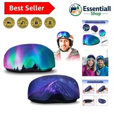 2 Pieces Ski Goggle Cover Microfiber Protective Ski Snowboard Protectors for ...