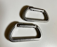 2 Black Diamond Old Logo Carabiners Set - Collectible Climbers Gear