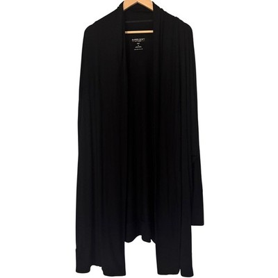Torrid Super Soft Black Ribbed Open Front Dolman Cardigan Size 5 Plus Size