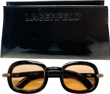 Karl Lagerfeld 4117 Designer Eyeglass Frames Black France RX