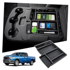 Center Console Organizer for 2013-2018 Dodge RAM 1500 Accessories Armrest Tray