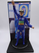 Michael Schumacher Benetton Tribute Figure Scale 1/18 + Podium MCL