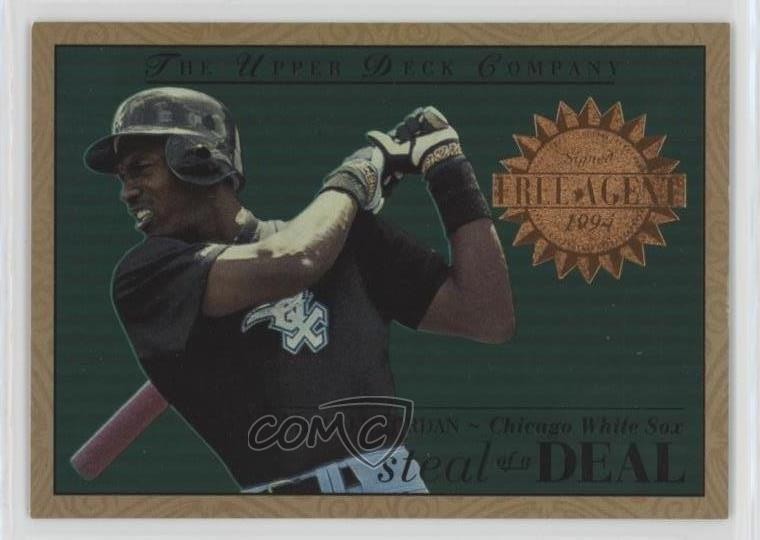 1995 Upper Deck Steal of a Deal Michael Jordan #SD15 HOF 0l3m