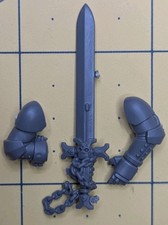 Warhammer 40K Space Marines Black Templars Crusader Squad Power Sword
