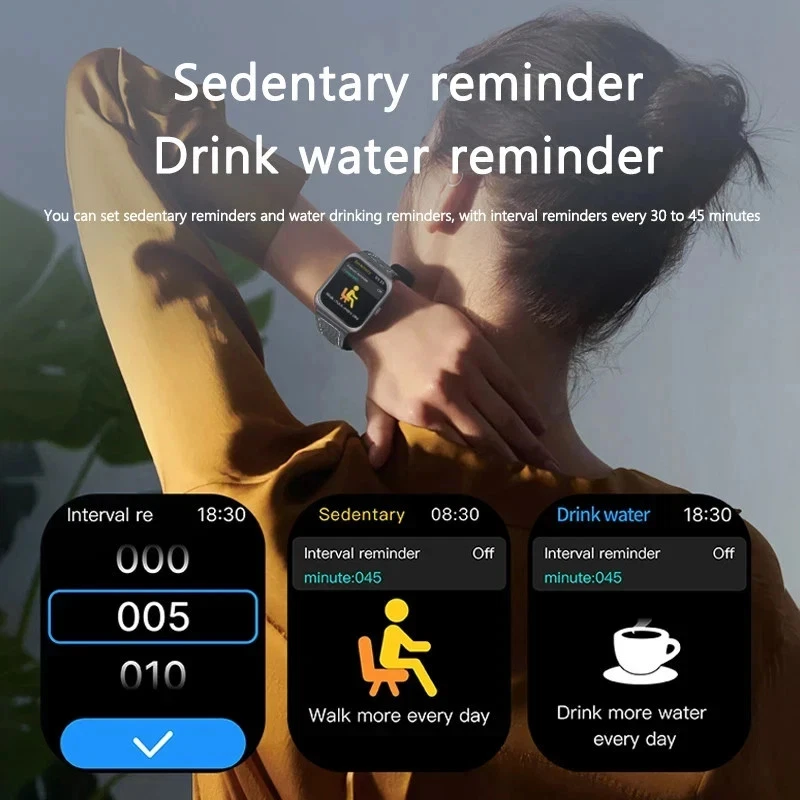 Smart Watch MULTIFUNCTIONS BT 1.83-Inch Full Touch Screen Premium Super Slim