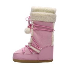 Women's Winter Snow Boots Anti Slip Ladies Warm Lace up Comfortable Waterproof