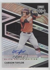 2020 Panini Elite Extra Edition Signatures Carson Taylor #137 Auto 0ja4