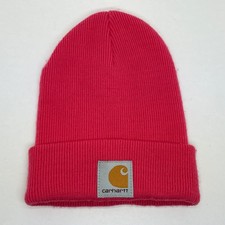Carhartt Infant Toddler Pink Beanie Hat Cap 100 Acrylic - AH8994 Genuine